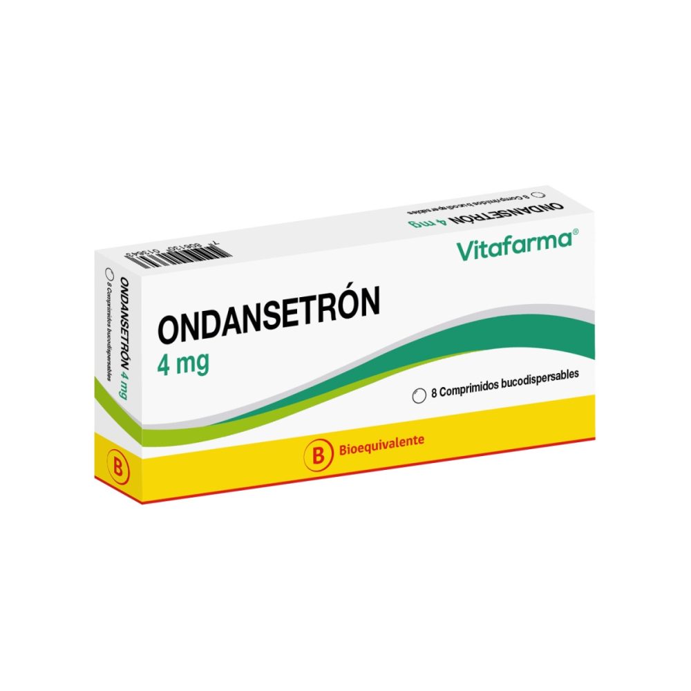 Ondansetrón comprimidos bucodispersables 4 mg